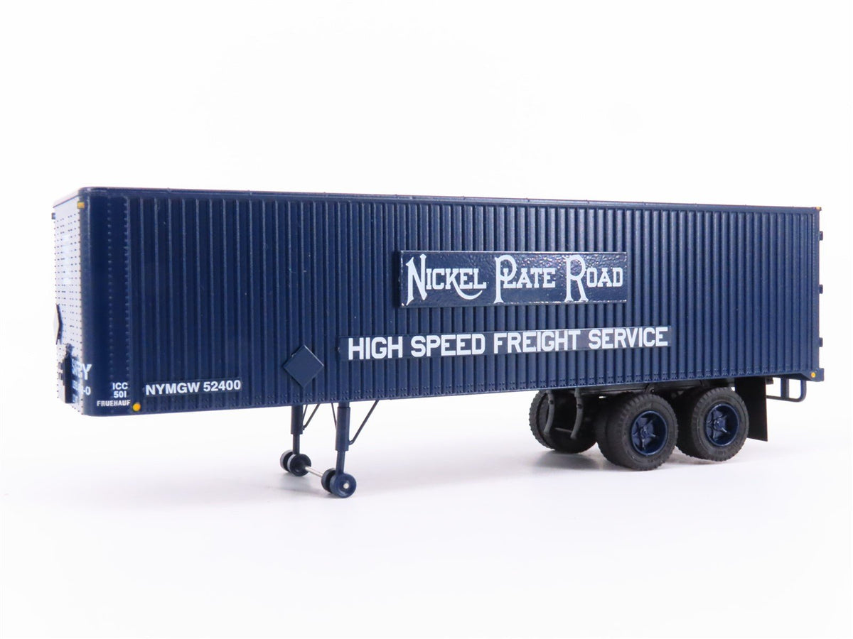 HO Rapido #403010 NKP Nickel Plate Road 35&#39; Integral-Post Van Trailer #T-250