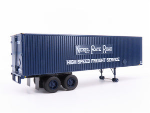 HO Rapido #403010 NKP Nickel Plate Road 35' Integral-Post Van Trailer #T-250