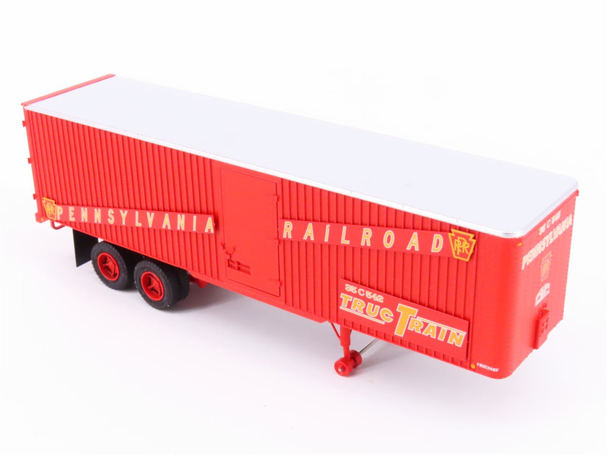 HO Scale Rapido #403015 PRR Pennsylvania 35&#39; Integral-Post Van Trailer #C-542