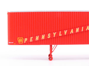 HO Scale Rapido #403013 PRR Pennsylvania 35' Integral-Post Van Trailer #C-525