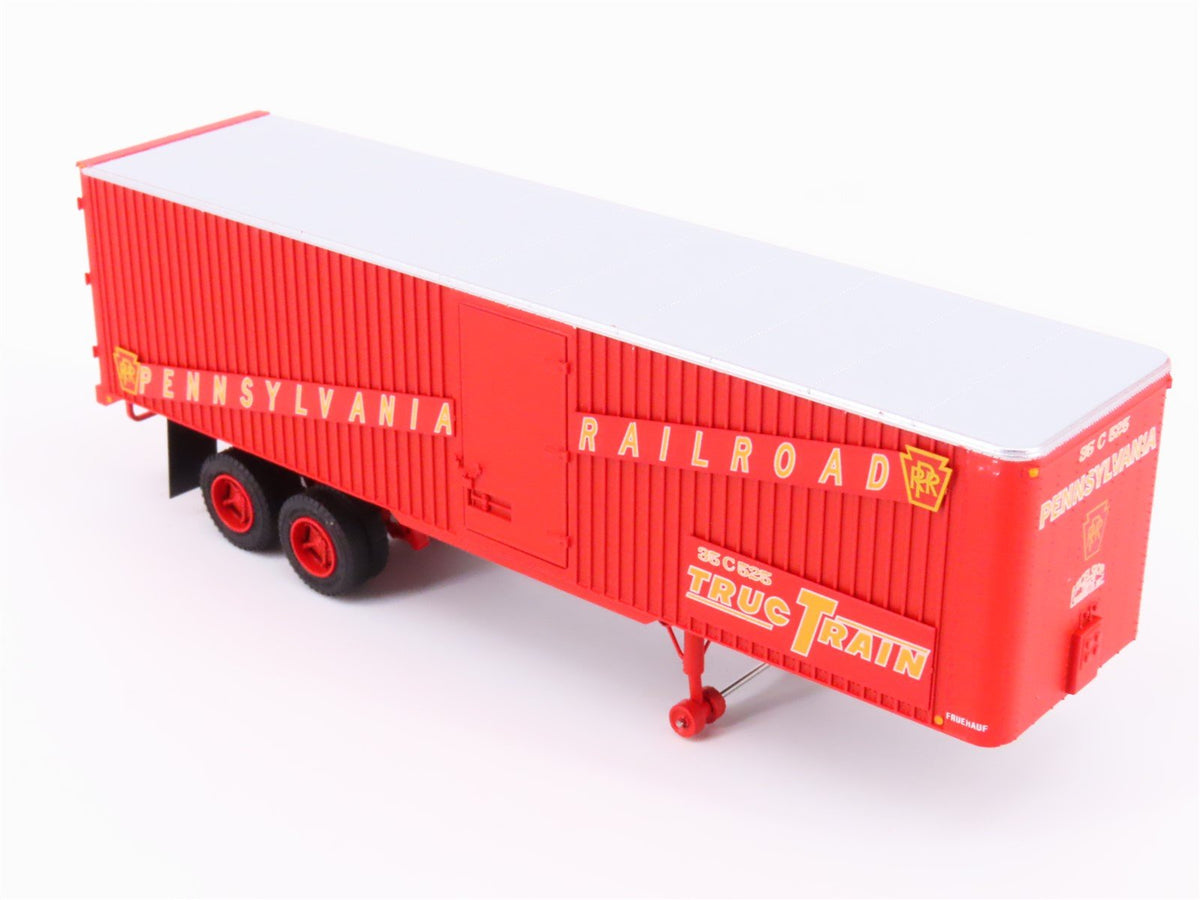 HO Scale Rapido #403013 PRR Pennsylvania 35&#39; Integral-Post Van Trailer #C-525