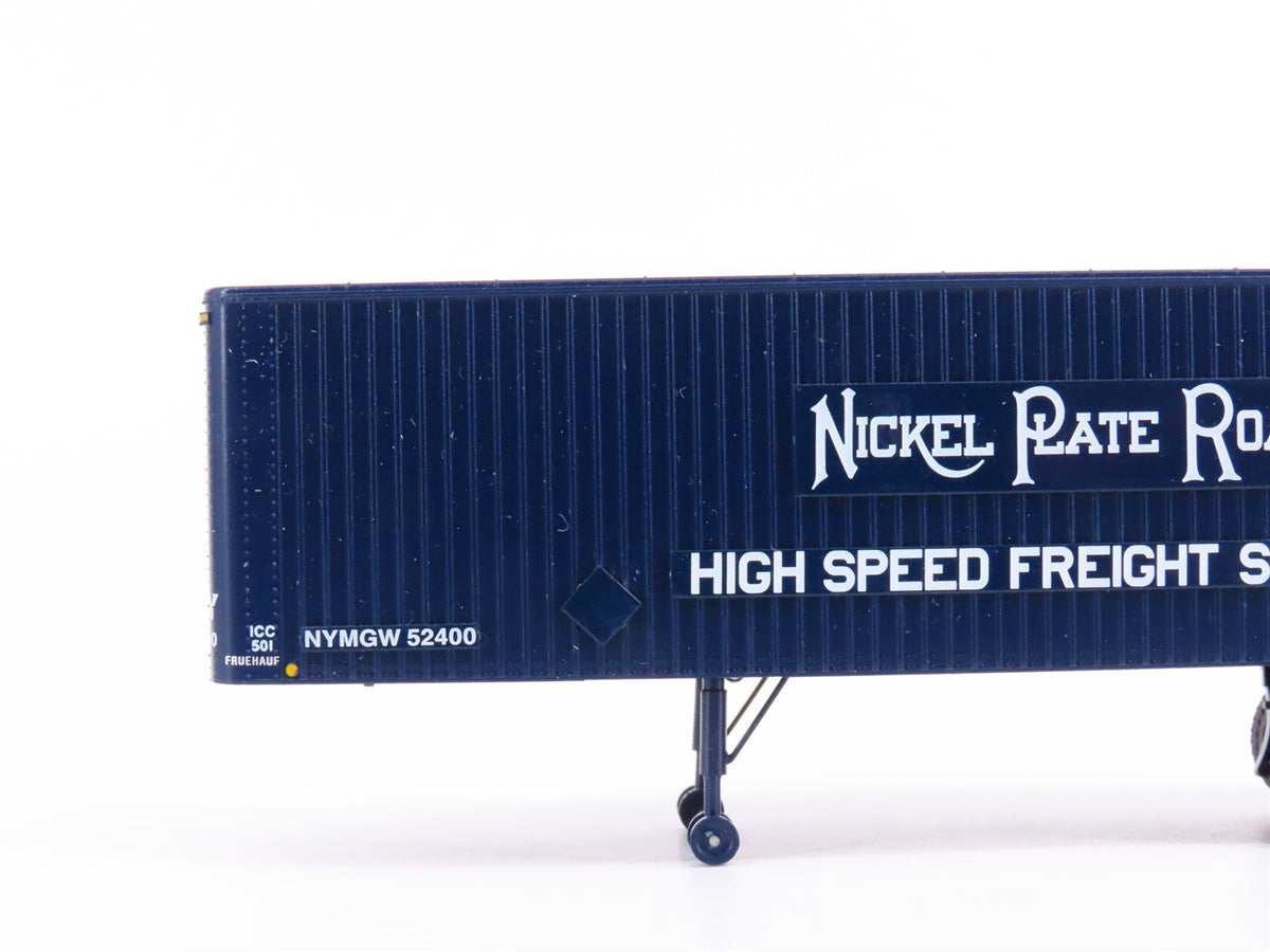 HO Rapido #403011 NKP Nickel Plate Road 35&#39; Integral-Post Van Trailer #T-262