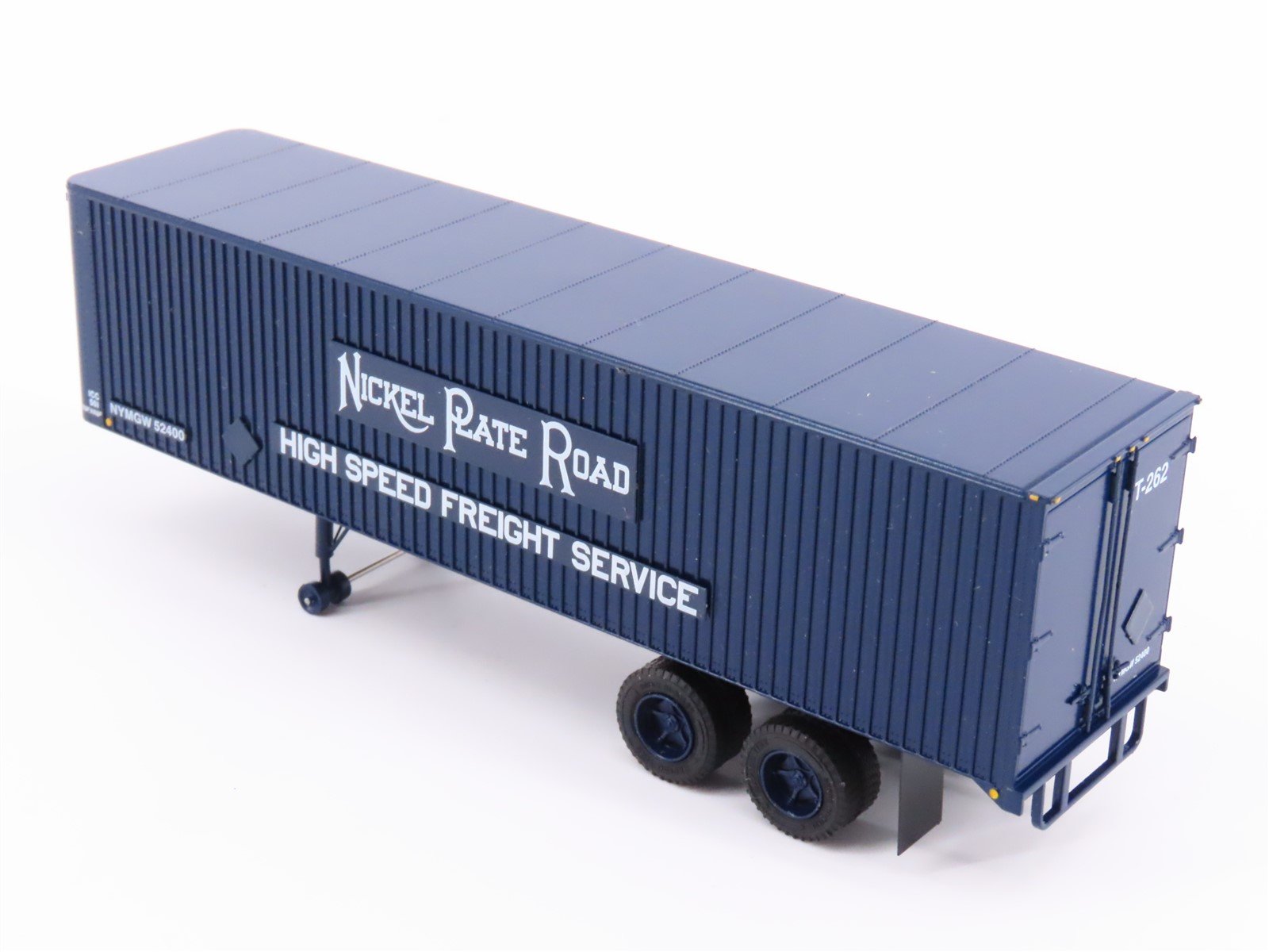 HO Rapido #403011 NKP Nickel Plate Road 35' Integral-Post Van Trailer #T-262