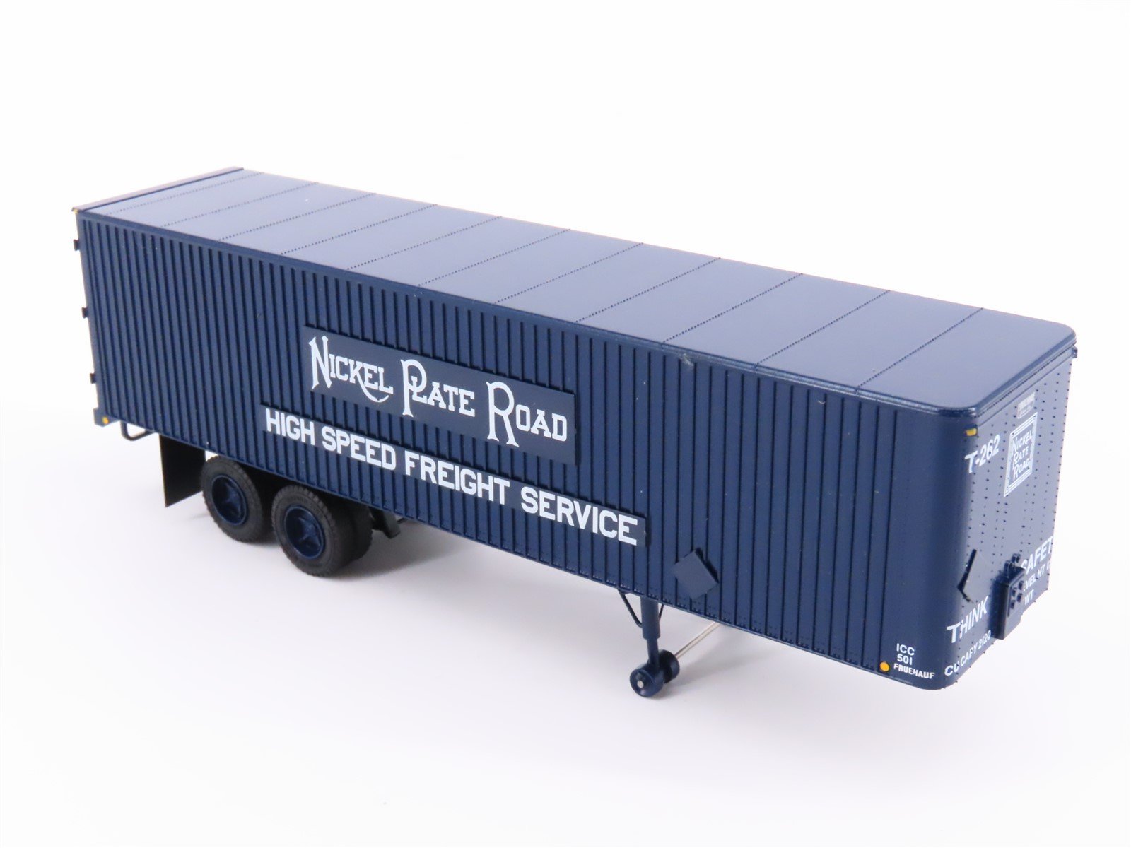 HO Rapido #403011 NKP Nickel Plate Road 35' Integral-Post Van Trailer #T-262