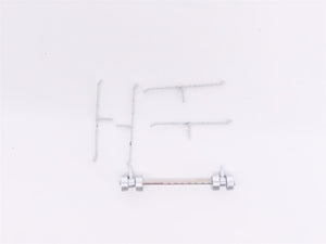 HO Scale Rapido #403004 DL&W Phoebe Snow 35' Integral-Post Van Trailer #542