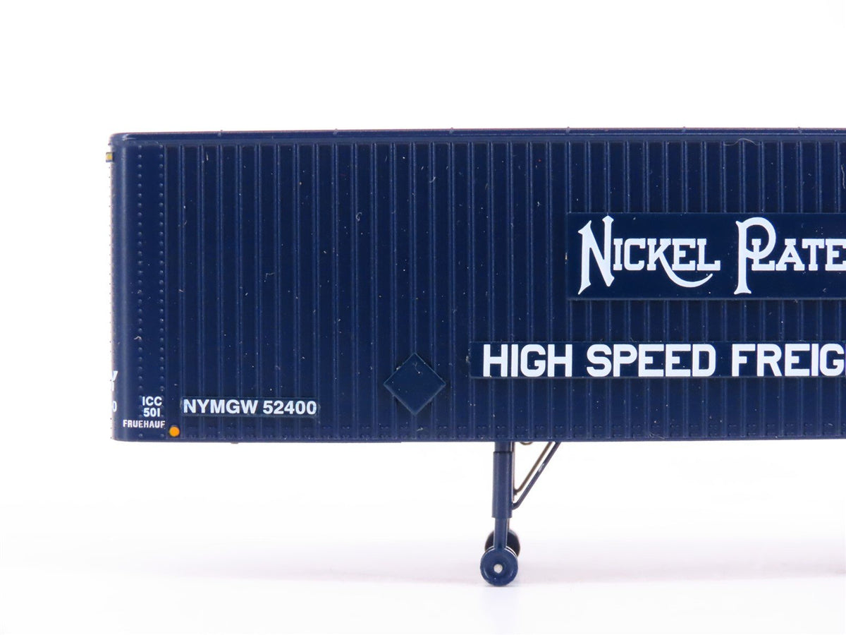 HO Rapido #403012 NKP Nickel Plate Road 35&#39; Integral-Post Van Trailer #T-271