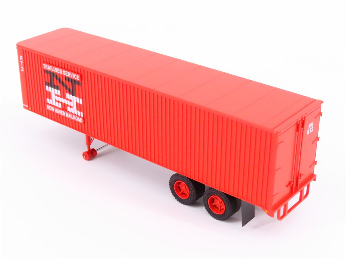 HO Scale Rapido #403007 NH New Haven 35&#39; Fruehauf Integral-Post Van Trailer #RT2