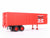 HO Scale Rapido #403007 NH New Haven 35' Fruehauf Integral-Post Van Trailer #RT2