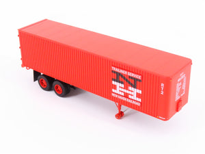 HO Scale Rapido #403007 NH New Haven 35' Fruehauf Integral-Post Van Trailer #RT2