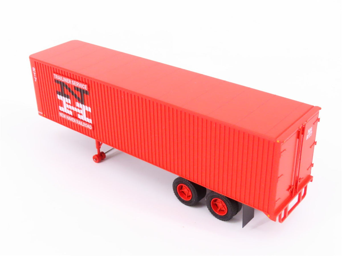 HO Scale Rapido #403008 NH New Haven 35&#39; Fruehauf Integral-Post Van Trailer #RT7