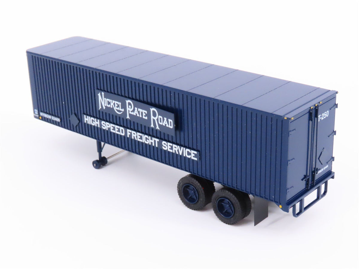 HO Rapido #403010 NKP Nickel Plate Road 35&#39; Integral-Post Van Trailer #T-250