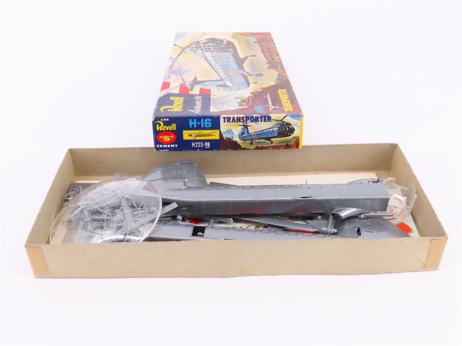 Revell Kit #H223-98 US Air Force H-16 Piasecki Transporter Helicopter