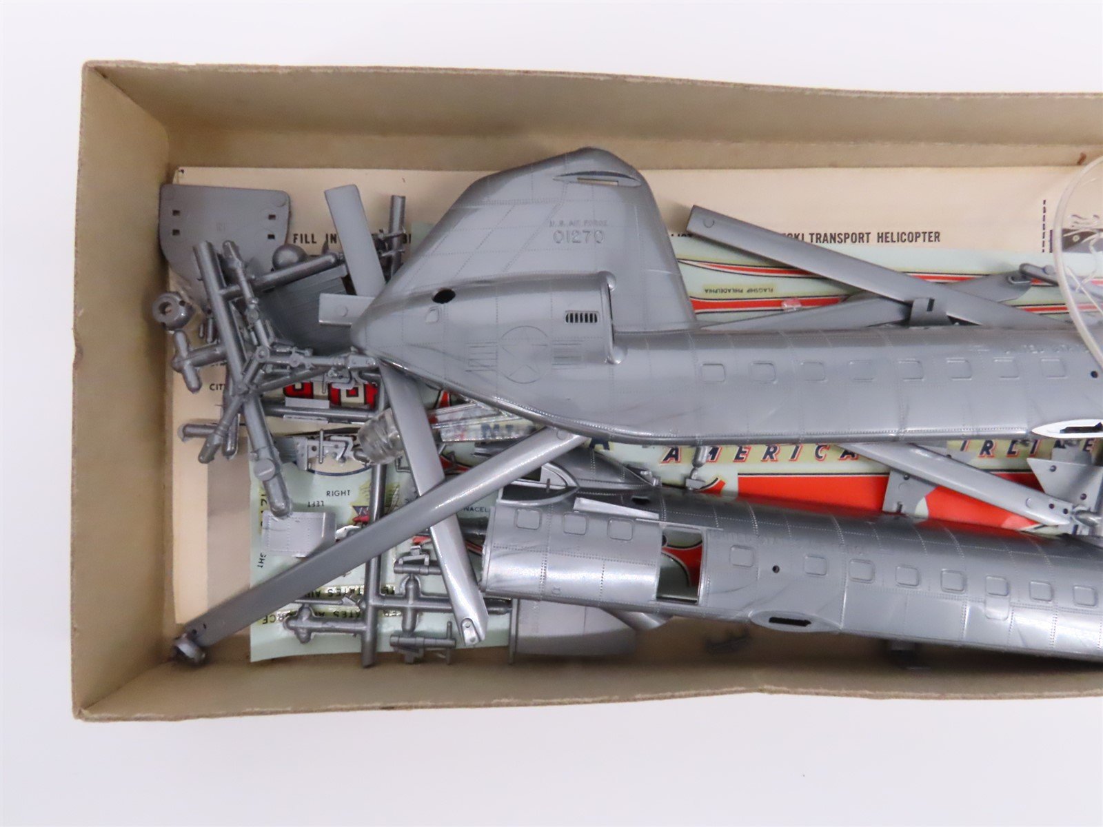 Revell Kit #H223-98 US Air Force H-16 Piasecki Transporter Helicopter