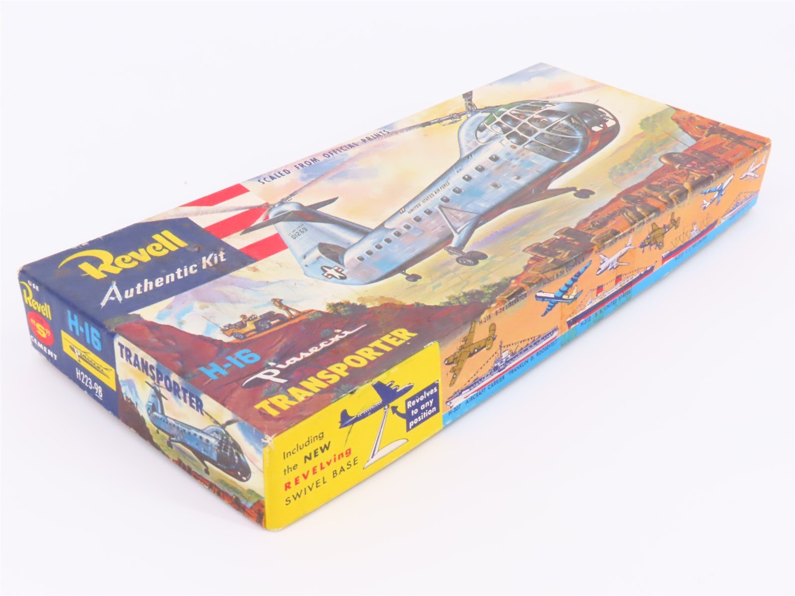 Revell Kit #H223-98 US Air Force H-16 Piasecki Transporter Helicopter