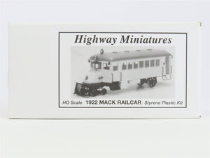 HO Scale Jordan Highway Miniatures Kit #360-305 1922 Mack Railcar