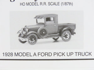 HO Scale Jordan Highway Miniatures Kit #360-240 1928 Model A Ford Pick Up Truck