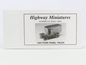 HO Jordan Highway Miniatures Kit #360-216 1925 Ford Panel Truck