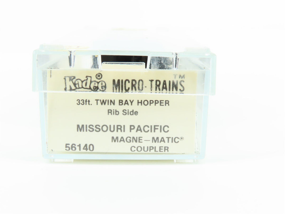 N Scale Kadee Micro-Trains MTL 56140 MP Missouri Pacific 2-Bay Hopper #58679