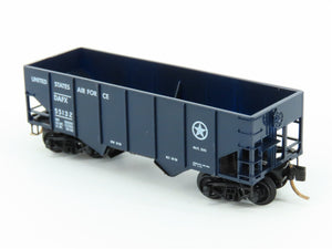 N Scale Kadee Micro-Trains MTL 56120 DAFX Air Force 2-Bay Open Hopper #55132