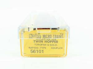 N Scale Kadee Micro-Trains MTL 56101 Tonopah & Goldfield 2-Bay Open Hopper #325