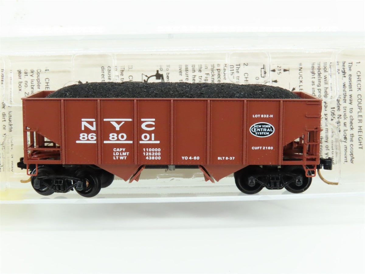 N Scale Kadee Micro-Trains MTL 56170 NYC New York Central 2-Bay Hopper #868001