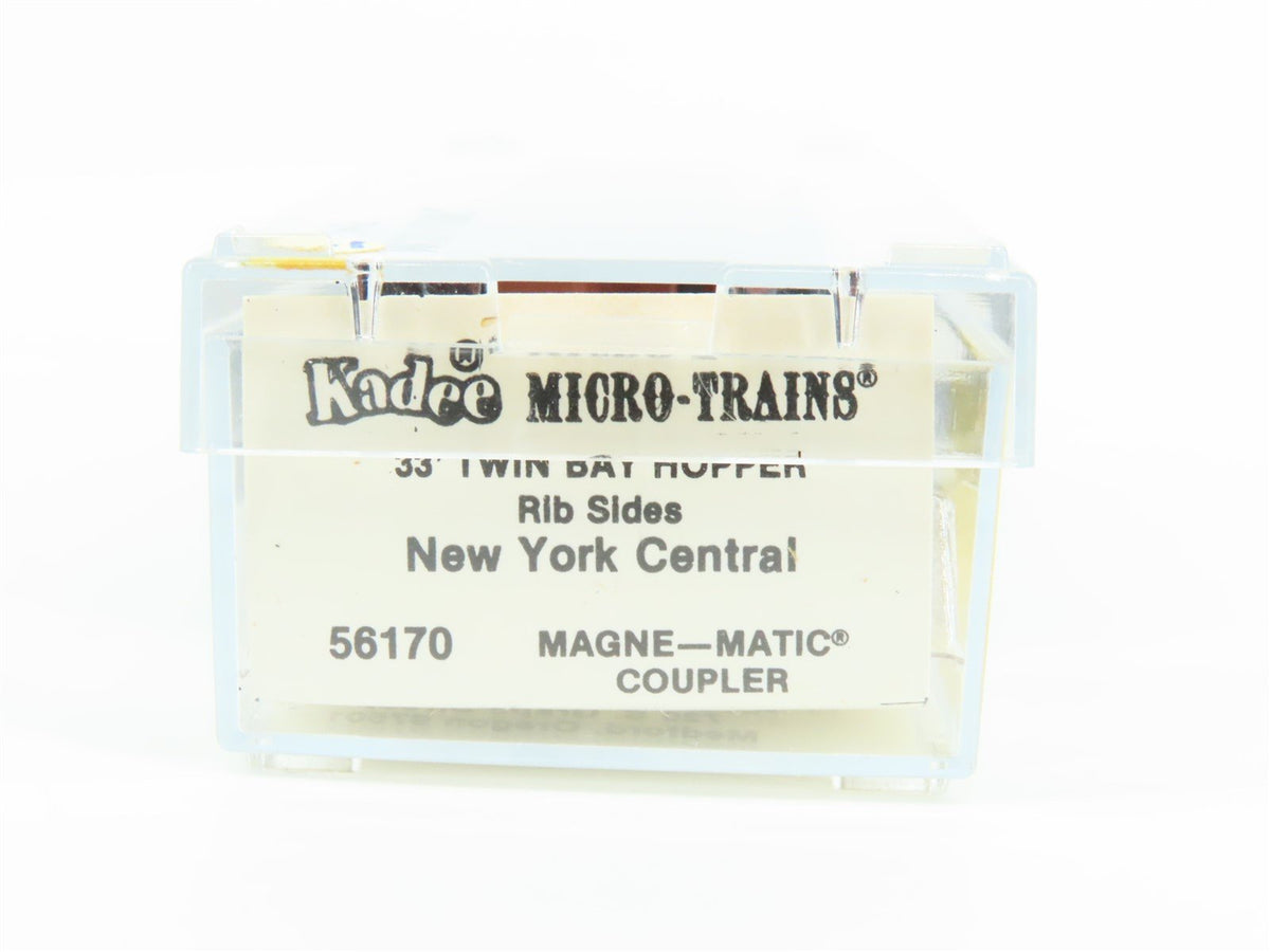 N Scale Kadee Micro-Trains MTL 56170 NYC New York Central 2-Bay Hopper #868001