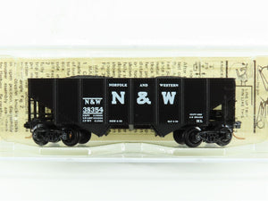 N Scale Kadee Micro-Trains MTL 56040 N&W Norfolk & Western 2-Bay Hopper #38354