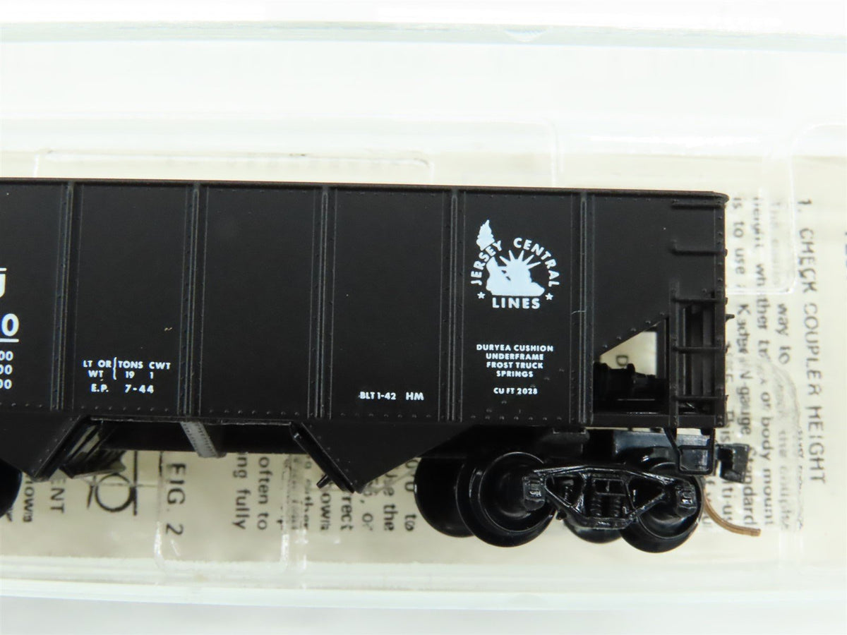 N Scale Kadee Micro-Trains MTL 56230 CNJ Jersey Central 2-Bay Hopper #67450