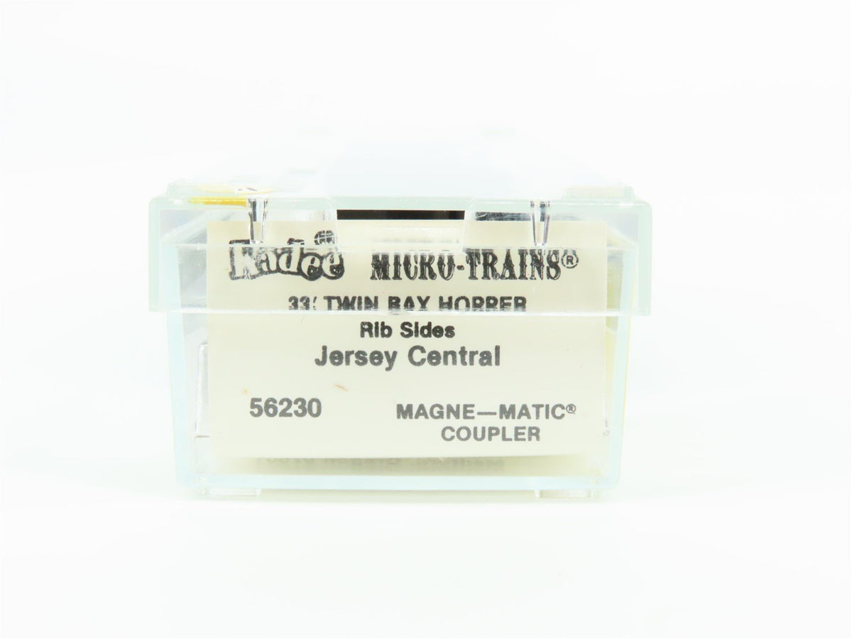 N Scale Kadee Micro-Trains MTL 56230 CNJ Jersey Central 2-Bay Hopper #67450