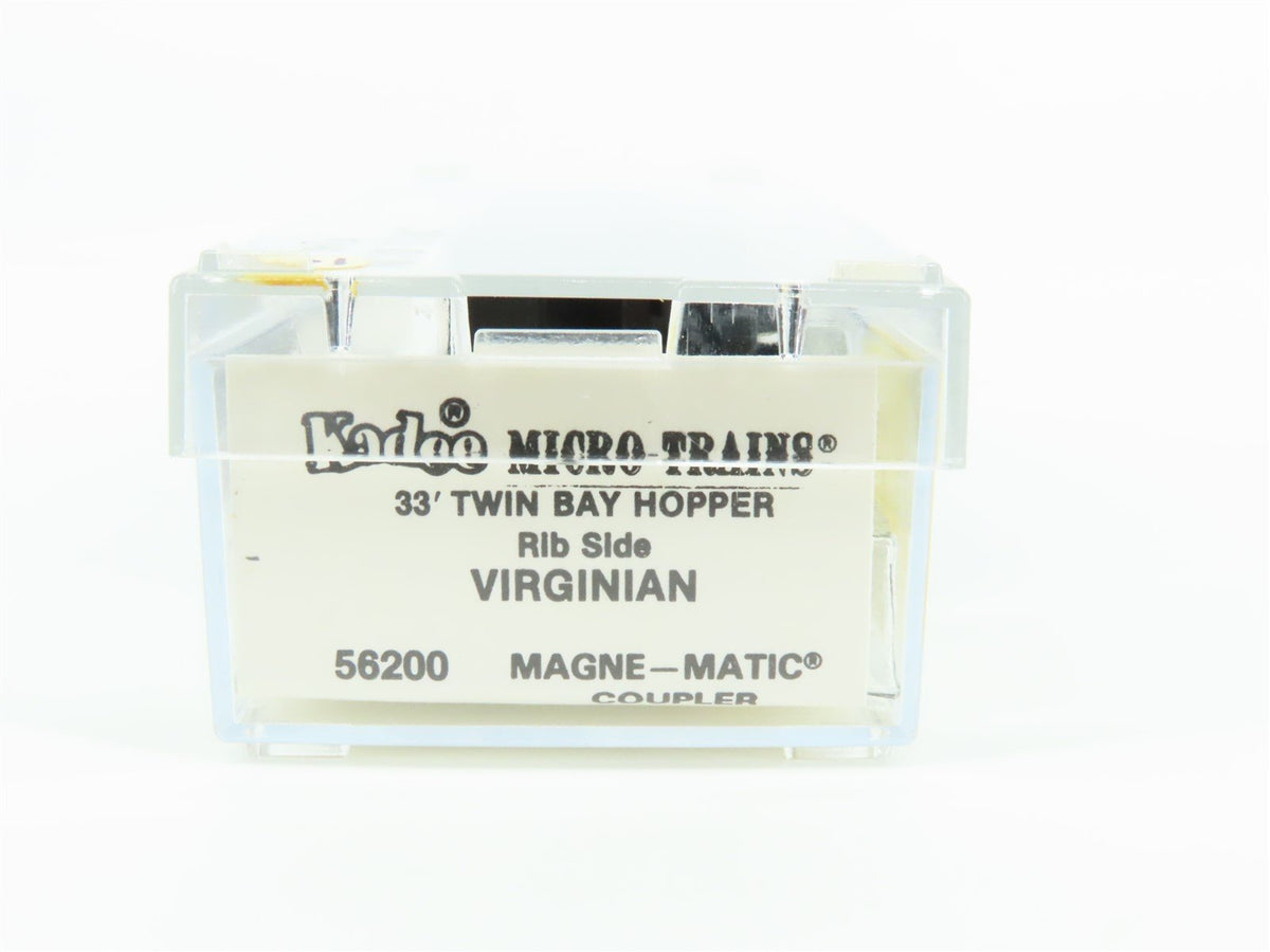 N Scale Kadee Micro-Trains MTL 56200 VGN Virginian 2-Bay Open Hopper #23332