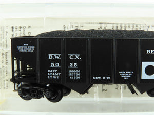 N Scale Kadee Micro-Trains MTL 56240 BWCX Berwind 2-Bay Open Hopper #5025