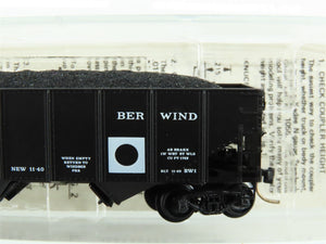 N Scale Kadee Micro-Trains MTL 56240 BWCX Berwind 2-Bay Open Hopper #5025