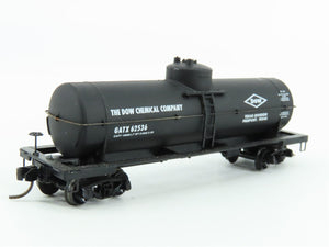 N Scale Kadee Micro-Trains MTL 65100 GATX Dow Chemical 39' Tank Car #62536