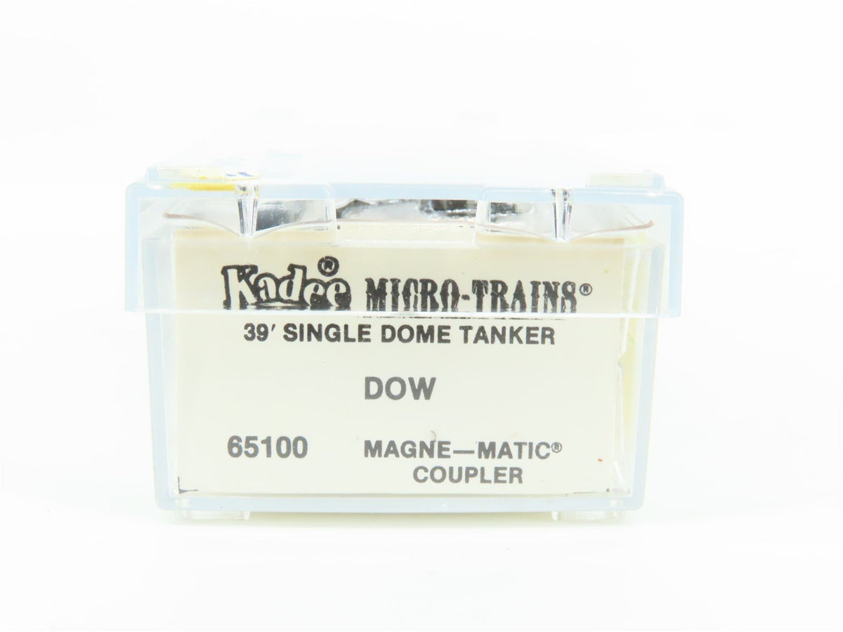 N Scale Kadee Micro-Trains MTL 65100 GATX Dow Chemical 39&#39; Tank Car #62536