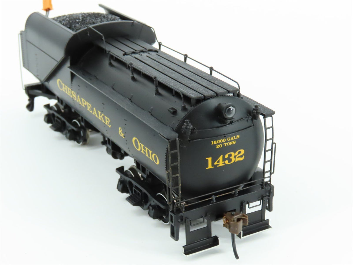 HO Scale Bachmann Spectrum 84814 C&amp;O Chesapeake &amp; Ohio 2-6-6-2 Steam #1432 w/DCC