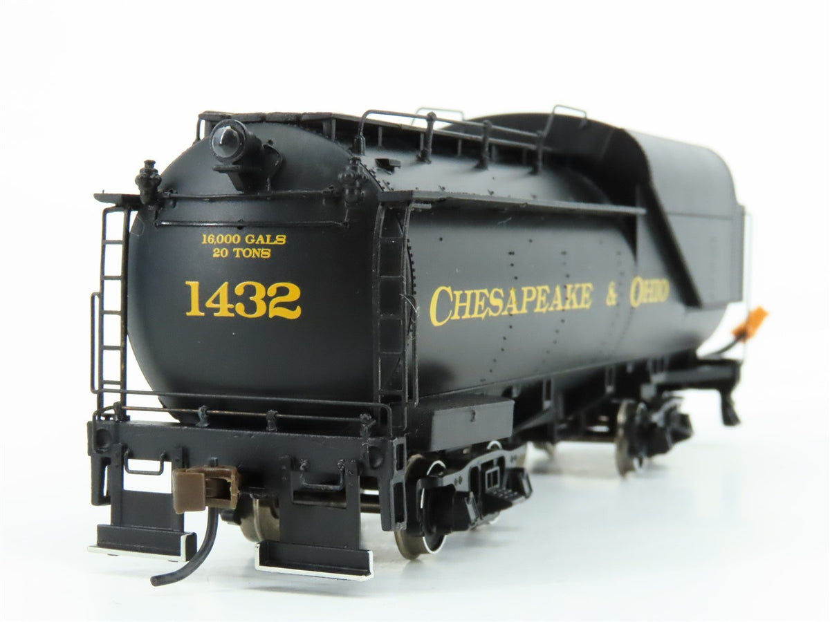 HO Scale Bachmann Spectrum 84814 C&amp;O Chesapeake &amp; Ohio 2-6-6-2 Steam #1432 w/DCC