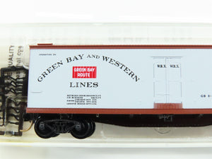 N Scale Kadee Micro-Trains MTL 49310 WRX Green Bay Route 40' Wood Reefer #9243