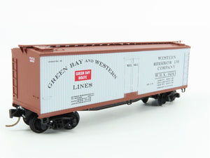 N Scale Kadee Micro-Trains MTL 49310 WRX Green Bay Route 40' Wood Reefer #9243