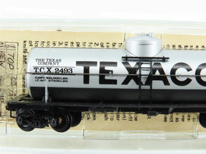 N Scale Kadee Micro-Trains MTL 65072 TCX Texaco 39' Single Dome Tank Car #2493