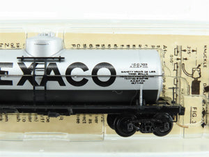 N Scale Kadee Micro-Trains MTL 65072 TCX Texaco 39' Single Dome Tank Car #2493