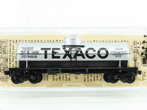 N Scale Kadee Micro-Trains MTL 65072 TCX Texaco 39' Single Dome Tank Car #1102