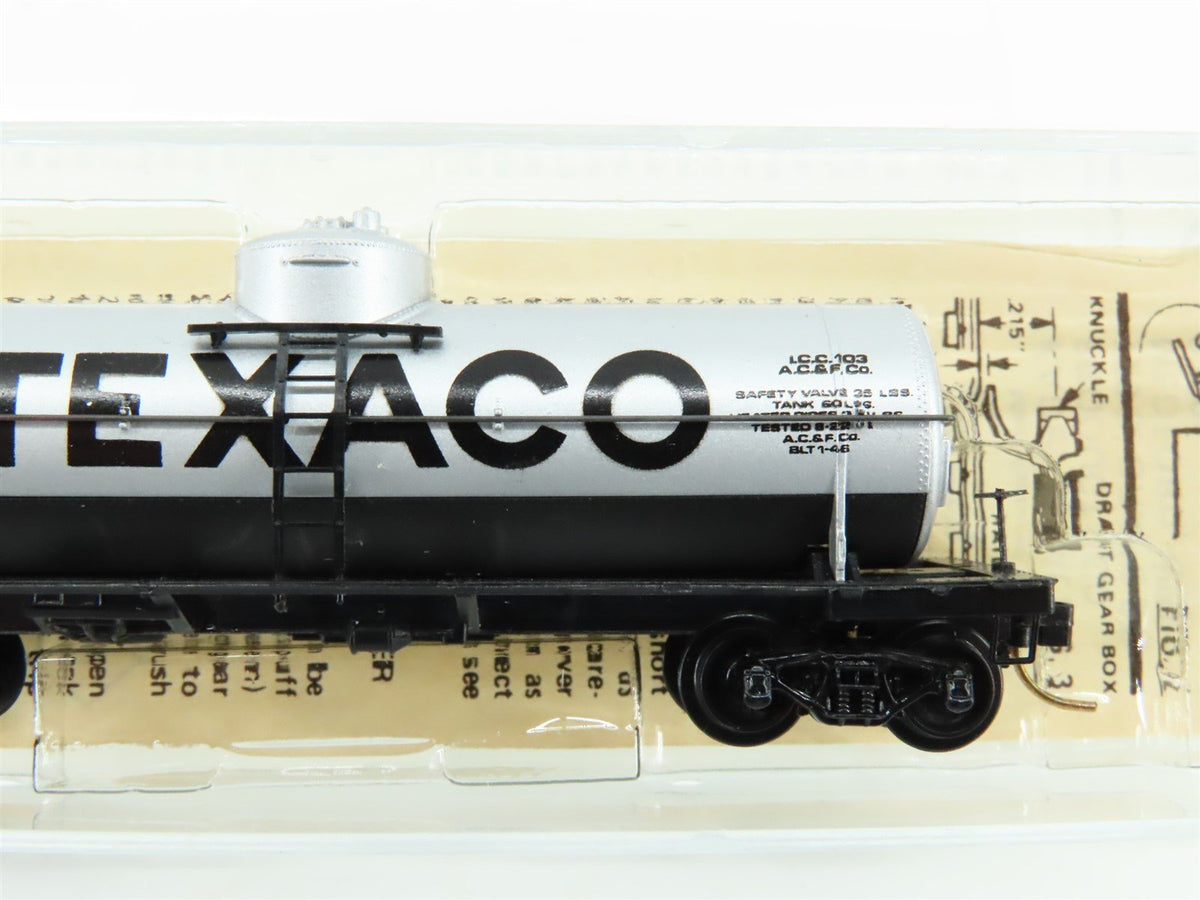 N Scale Kadee Micro-Trains MTL 65072 TCX Texaco 39&#39; Single Dome Tank Car #3574