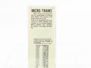 N Scale Kadee Micro-Trains MTL 65072 TCX Texaco 39' Single Dome Tank Car #3574