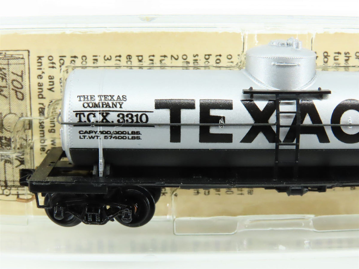 N Scale Kadee Micro-Trains MTL 65072 TCX Texaco 39&#39; Single Dome Tank Car #3310