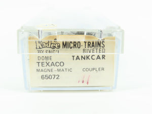 N Scale Kadee Micro-Trains MTL 65072 TCX Texaco 39' Single Dome Tank Car #3310