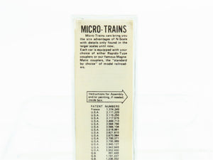 N Scale Kadee Micro-Trains MTL 65072 TCX Texaco 39' Single Dome Tank Car #8279