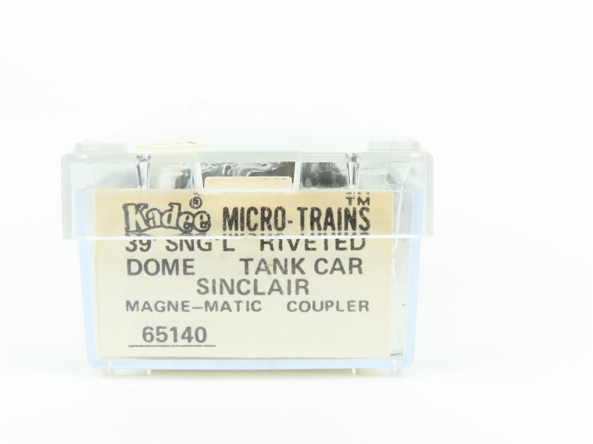 N Kadee Micro-Trains MTL 65140 SDRX Sinclair 39&#39; Single Dome Tank Car #12168