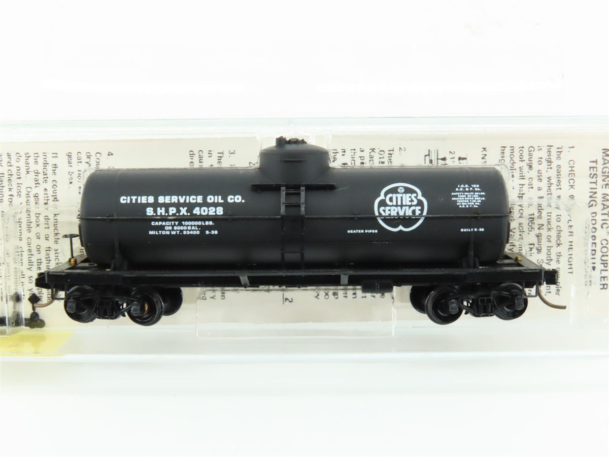 N Scale Kadee Micro-Trains MTL 65110 SHPX Cities Service 39&#39; Tank Car #4028