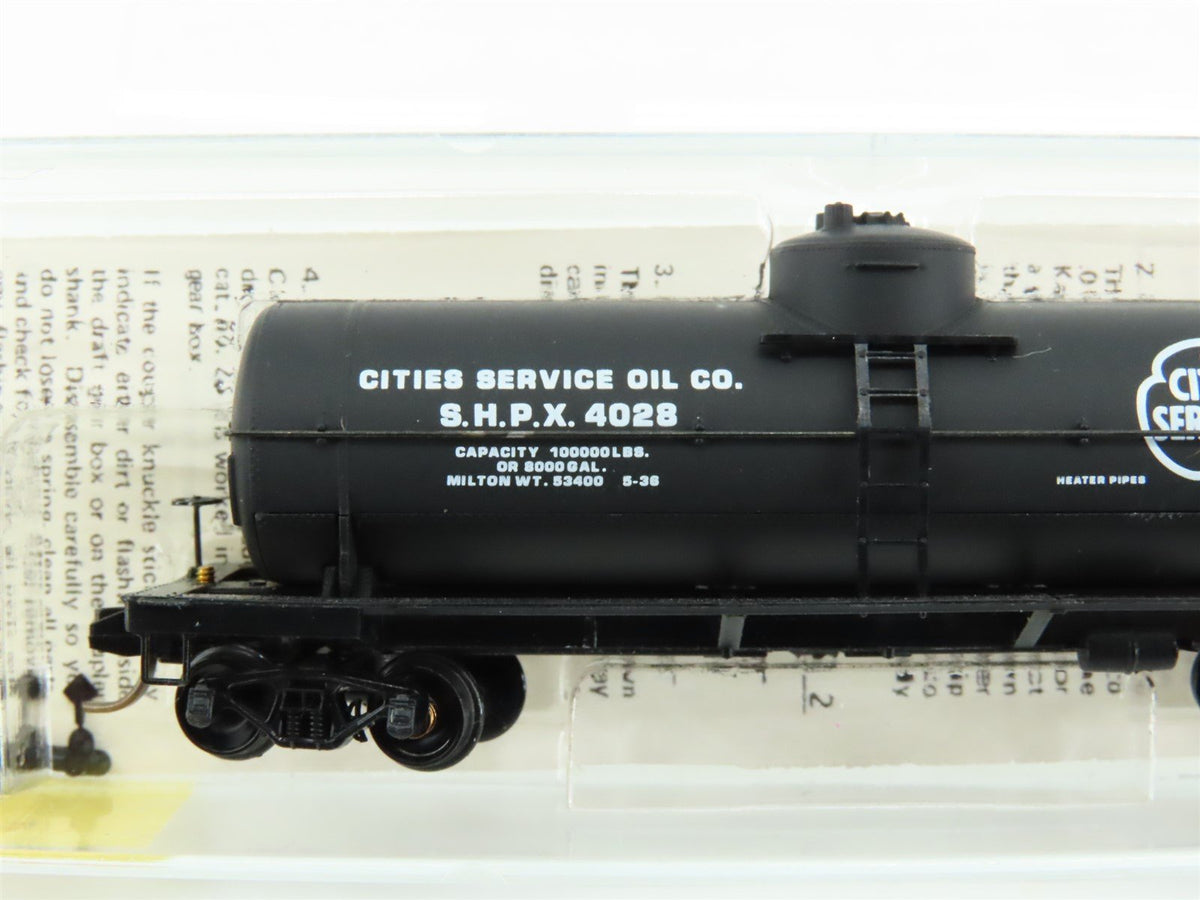 N Scale Kadee Micro-Trains MTL 65110 SHPX Cities Service 39&#39; Tank Car #4028