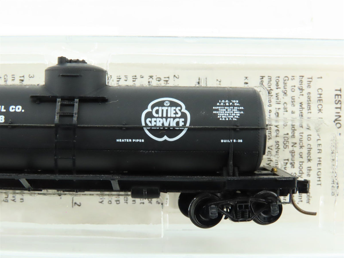 N Scale Kadee Micro-Trains MTL 65110 SHPX Cities Service 39&#39; Tank Car #4028